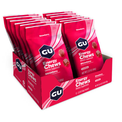 エナジーチュー (エネルギーグミ) ストロベリー（カフェイン入り）